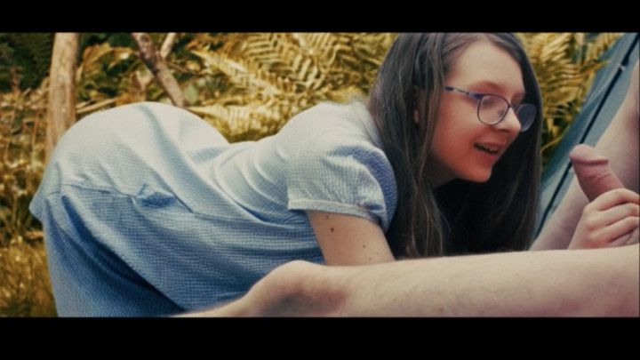 UP-Skirt-18Teen, tight white panties in the outdoor with Rub