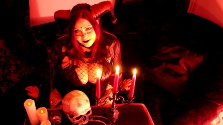 Summoning a Futa Demon Cock