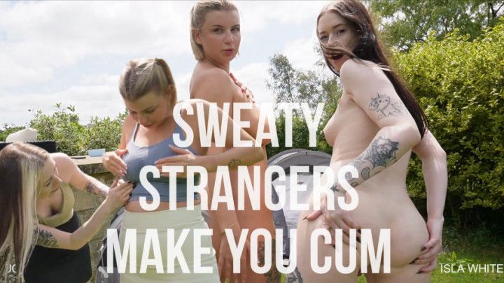 SWEATY STRANGERS MAKE YOU CUM