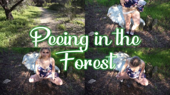 Peeing in the Forest