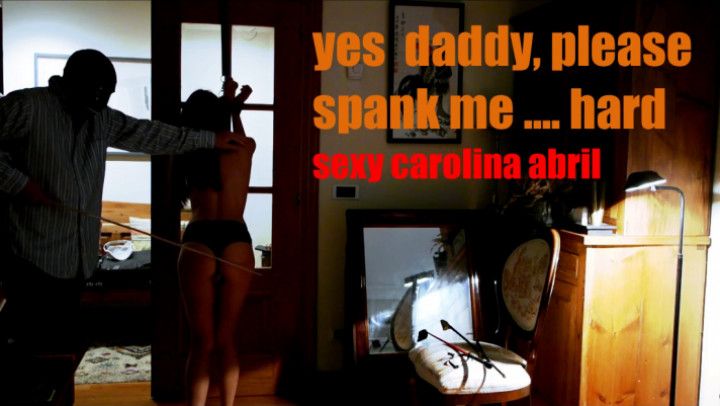 OBEDIENCE TRAINING AND HANDJOB CAROLINA ABRIL step-DADDYS SLUT