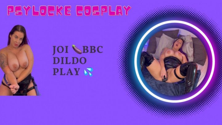 Psylocke Cosplay JOI BBC Dildo