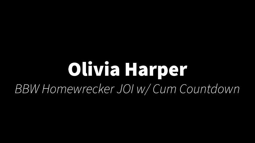 BBW Homewrecker with Cum Countdown Audio