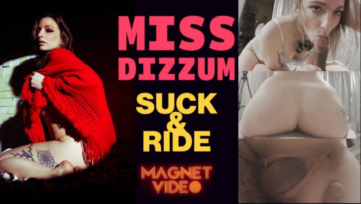 Miss Dizzum - BJ Reverse cowgirl