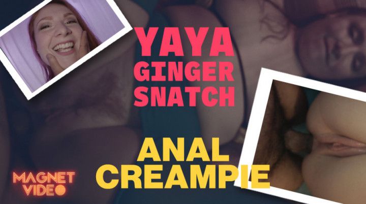 Anal Creampie Closeup Yaya Ginger Snatch