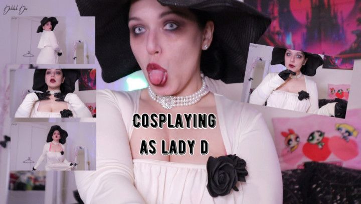 Lady Dimitrescu Cosplay Behind the Scenes with Delilah Dee