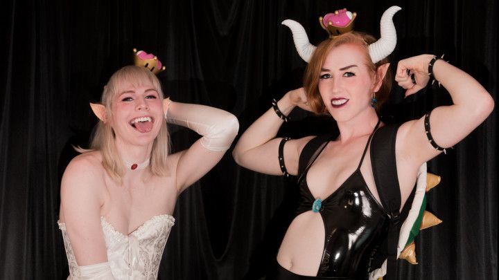Bowsette &amp; Boosette Cam Show