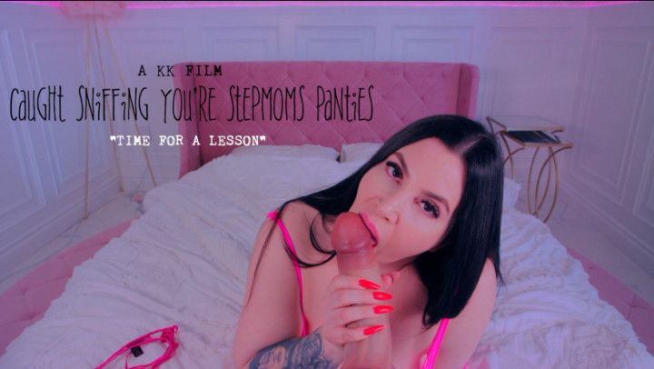 Caught sniffing step-moms panties