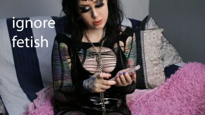 Goth Girl Ignores You