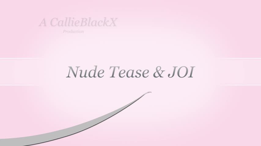 Nude JOI