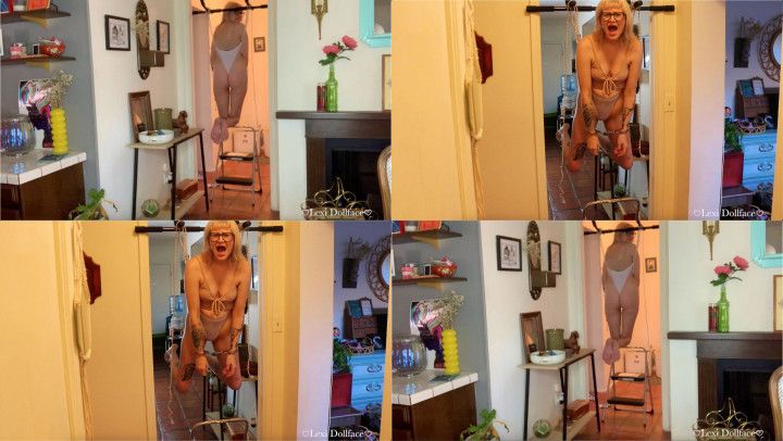 Handcuffed Hanging Wedgie