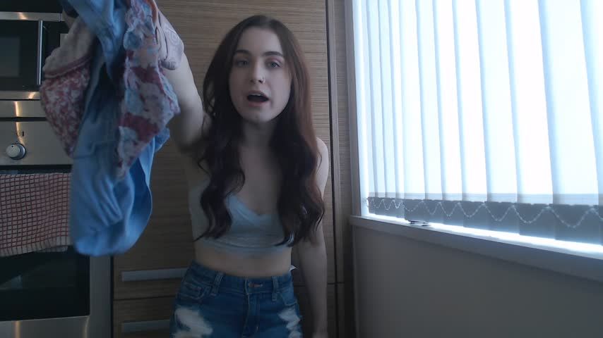 Caught you stealing my panties pervert