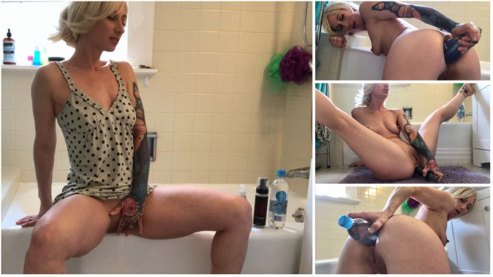 Secretly slutty anal stretching