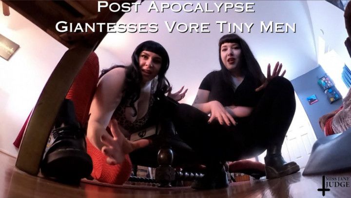 VR 360 Post Apocalypse Giantesses Vore Tiny Men