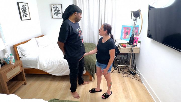 Tiny Latina Easily Takes Big Black Dick