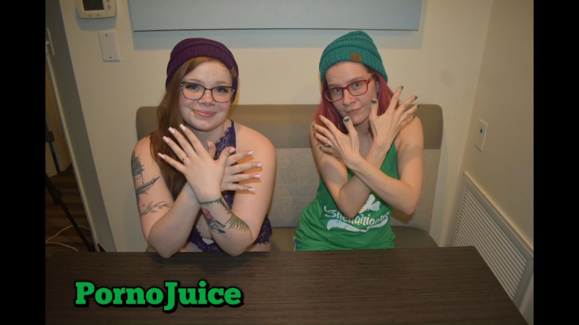 Fingernail Fetish Fun starring Savannah Chavez and Ginger Gy