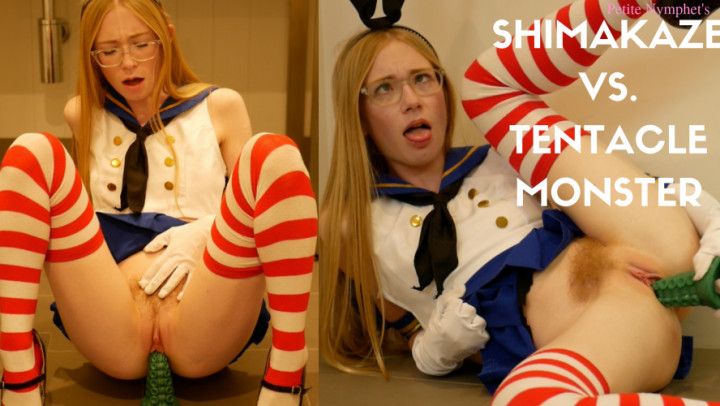 Shimakaze VS Tentacle: Cosplay Squirt