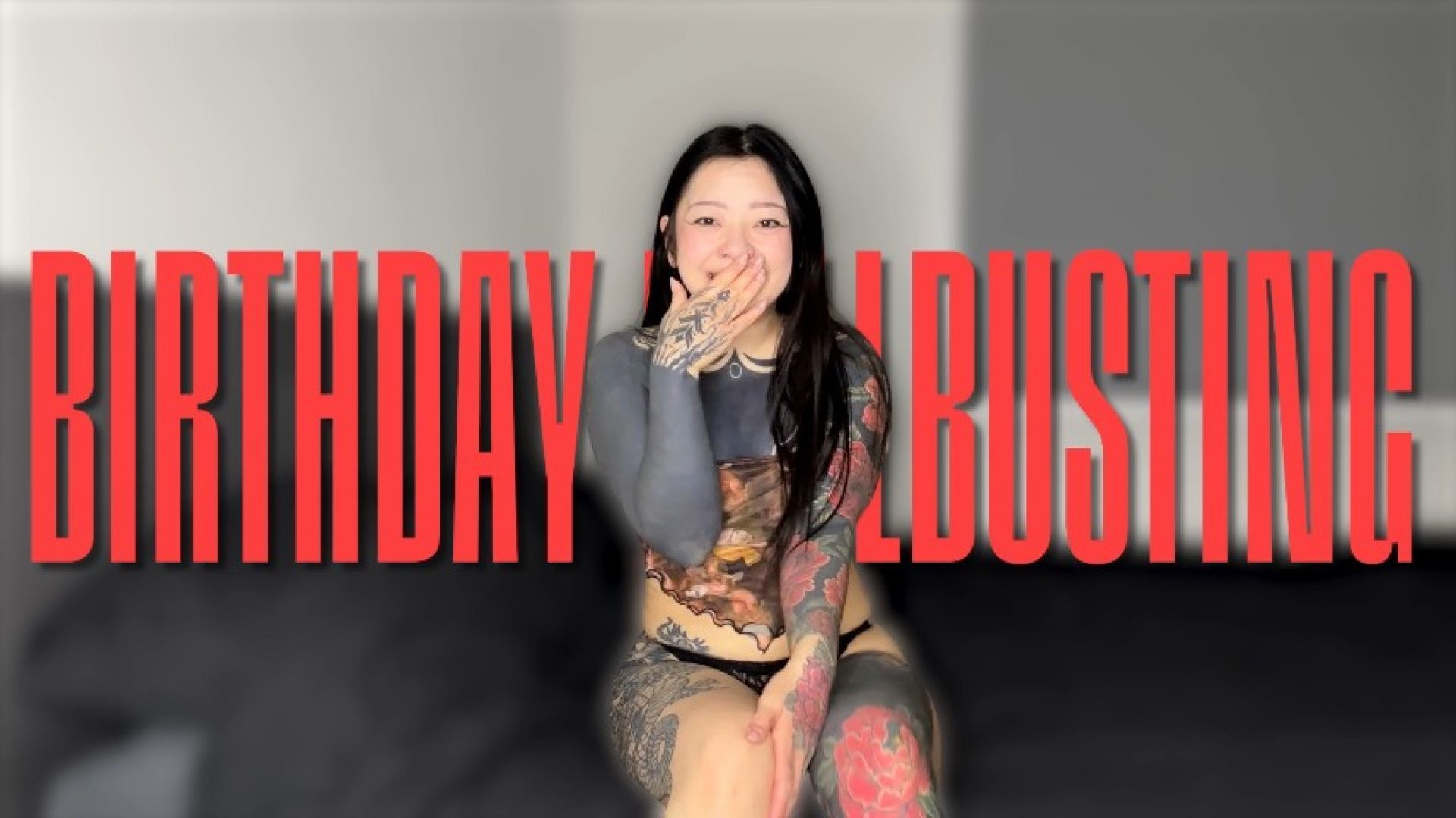 Birthday Self Ballbusting