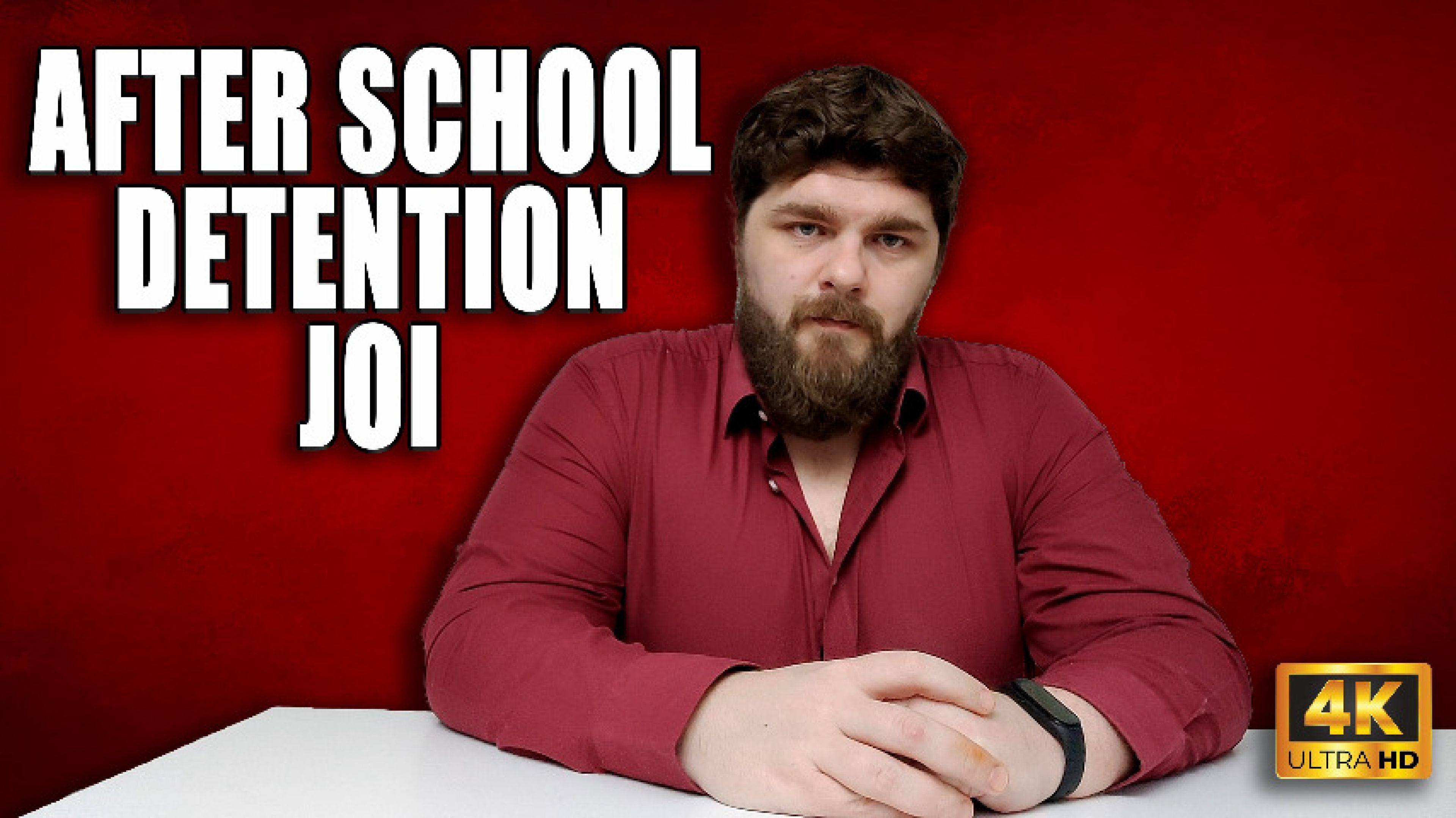 KingMarti: Teasing Teacher Detention JOI 4k UHD : Slow Strok