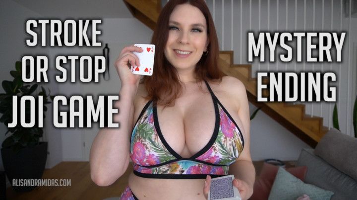 Stroke Stop JOI Game - Mystery Ending