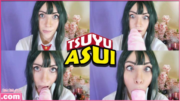 Tsuyu Asui's Ahegao Blowjob