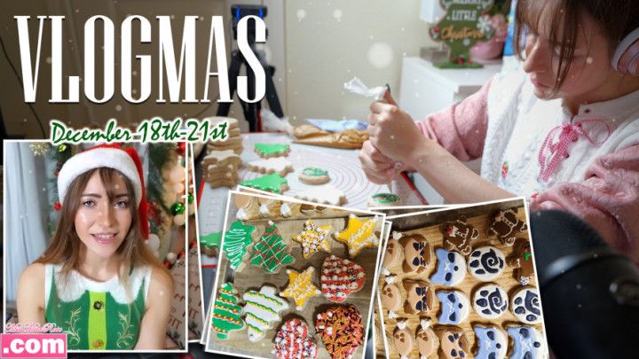 VLOGMAS Sugar Cookie Decorating