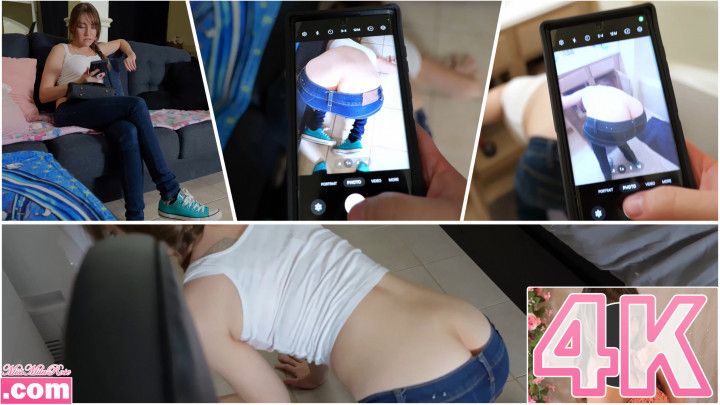 step-Sister's Embarrassing Ass Crack 4