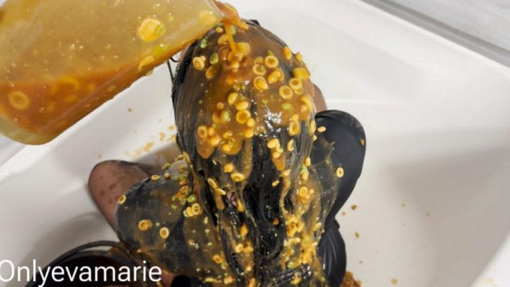 Wet And Messy Hair For Boss