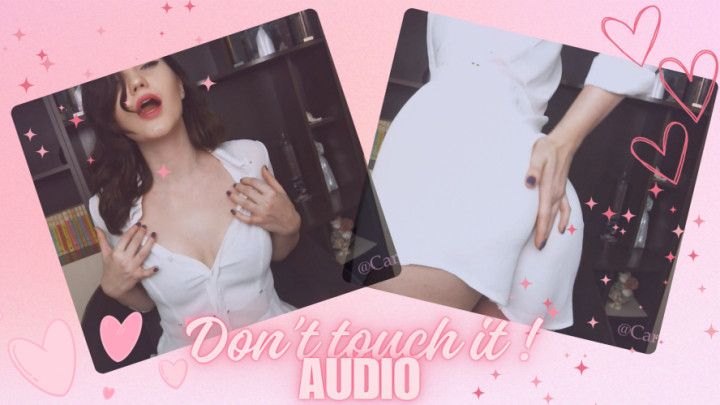 Don't Touch It ! Audio