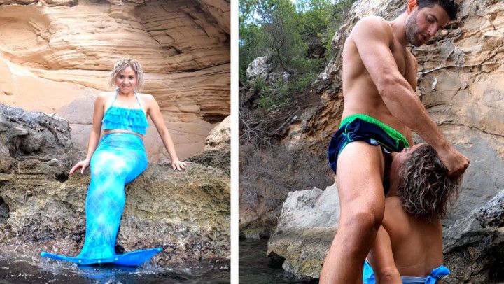 Fucking A Beautiful Mermaid By The Sea