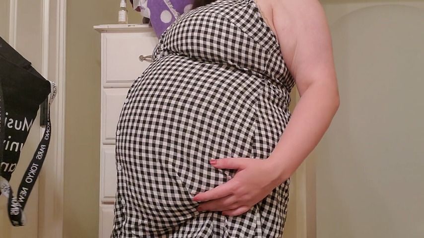 Bloated 8 day gorge button up try on