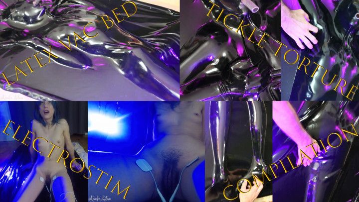 Big Latex Vac Bed Compilation
