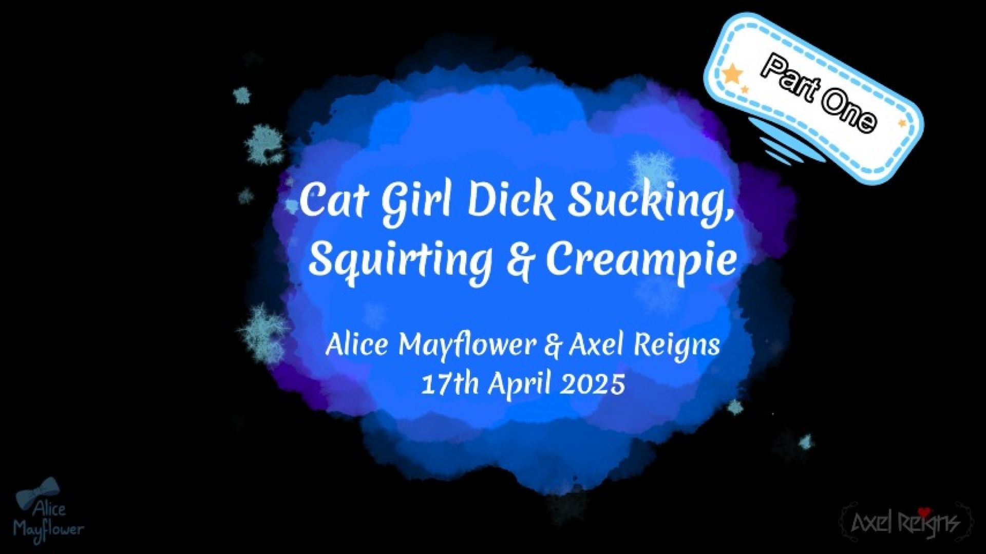 Pt 1 - Cat Girl Dick Sucking, Squirting &amp; Creampie - B G