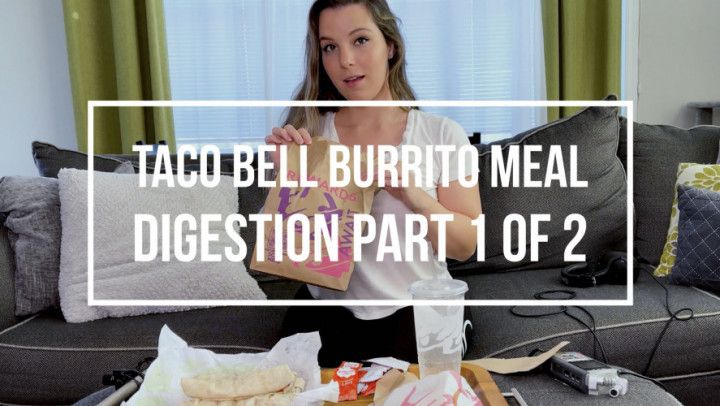 Taco Bell Burrito Meal Digestion Pt. 1