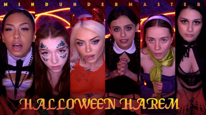 Halloween Harem: Angel, Bianca, Myra, Nichole, Penelope, Sia