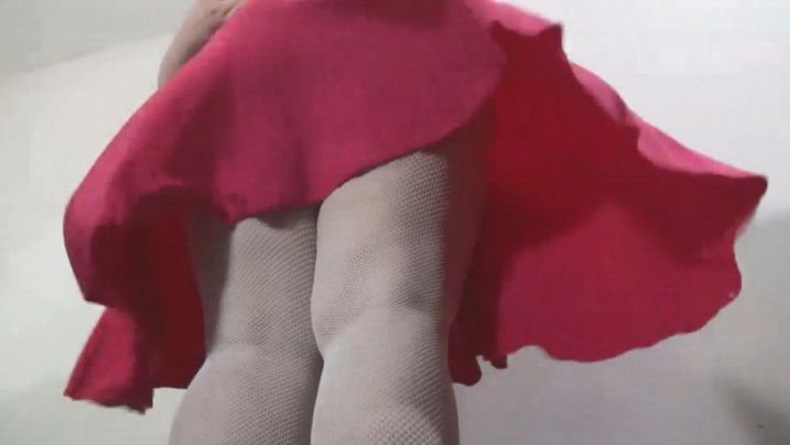 Windy Upskirt Tease