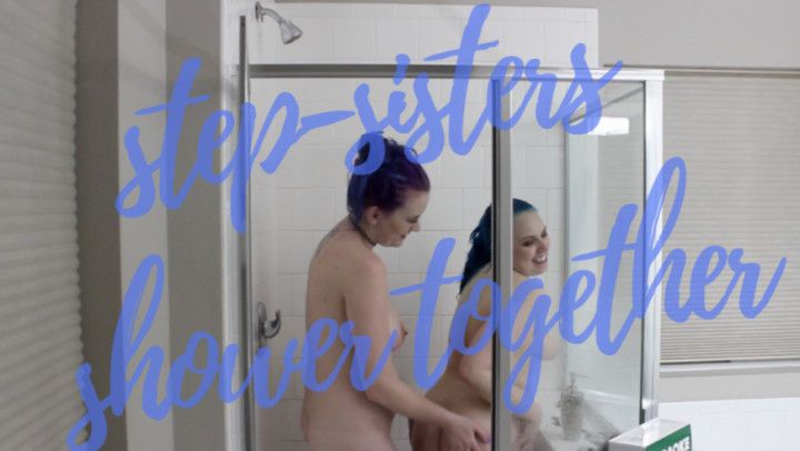 Softcore Shower step-Sisters