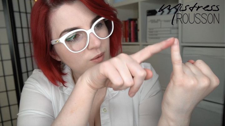 Is your cock bigger than My pinky