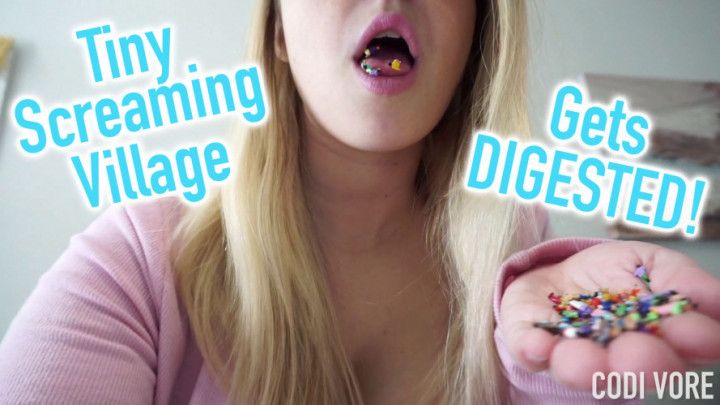 Tiny Screaming Village Gets Digested