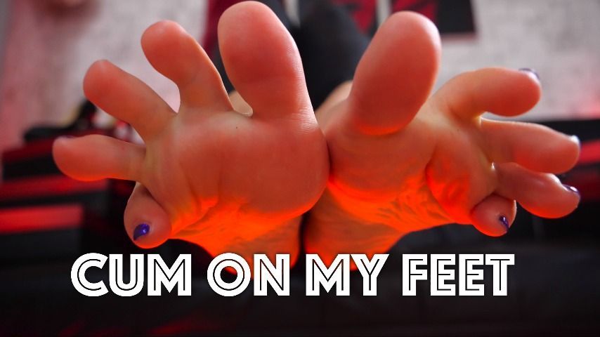 Cum on my feet