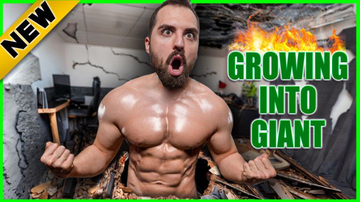 Growing into Giant: step-brother stuck between floors