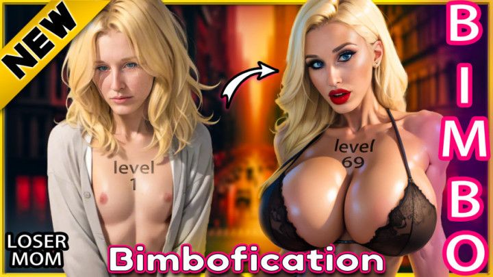 Bimbofication Transformation From Shy step-mom to Bimbo Milf