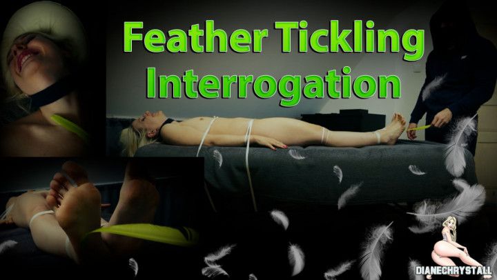 Feather Tickling Interrogation bondage