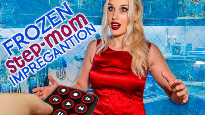 Frozen step-mommy Impregnation Time stop Remote control Breed