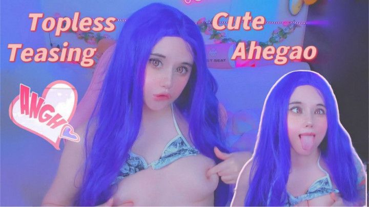 Cute Ahegao Teasing Video