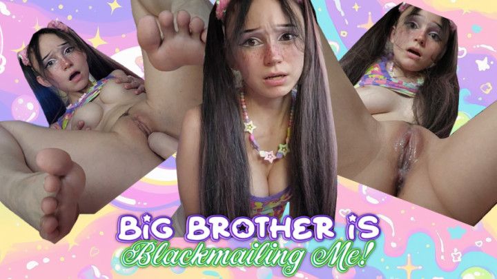 My Big step-Brother Is BLACKMAILING ME