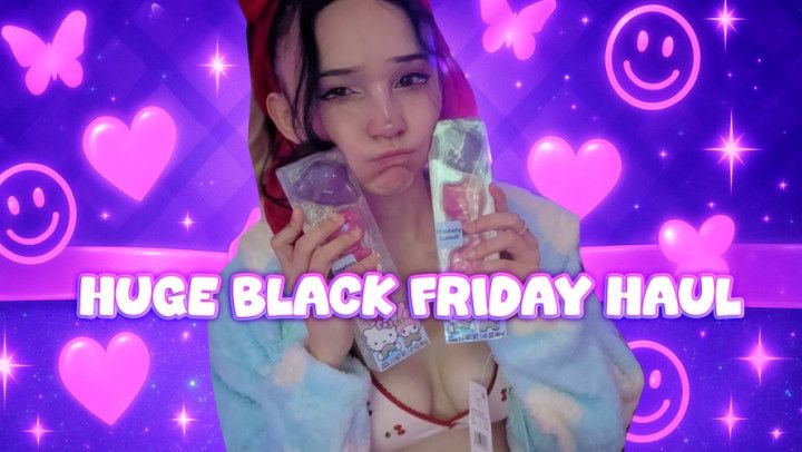 2-HUGE BLACK FRIDAY HAUL
