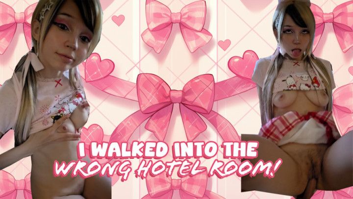 I walked into the WRONG HOTEL ROOM