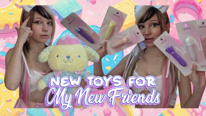 New Toys For My New Friends