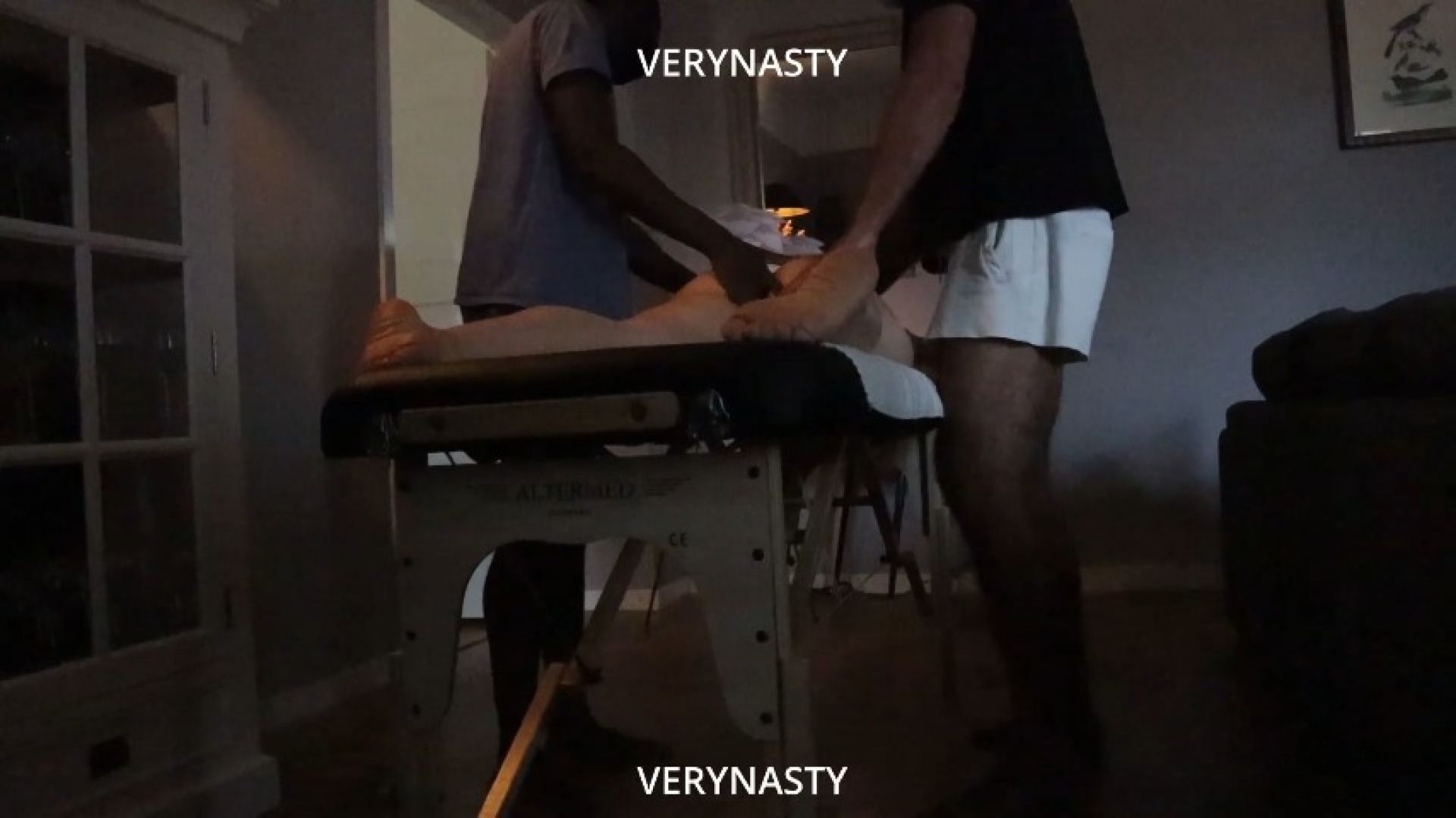 Cuckold prepare hotwife for BBC with massage